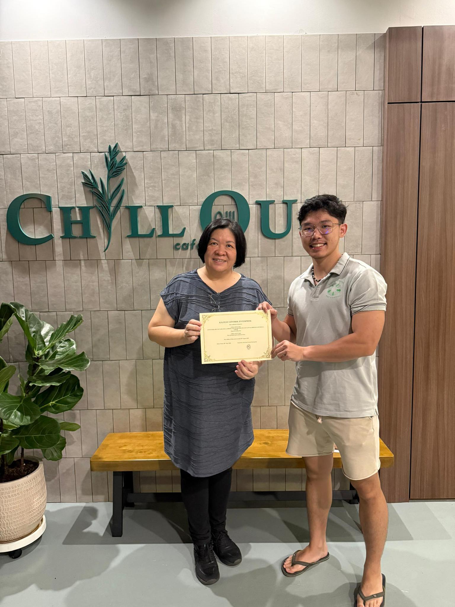 Termite Treatment Project at ChillOut Cafe Lintas