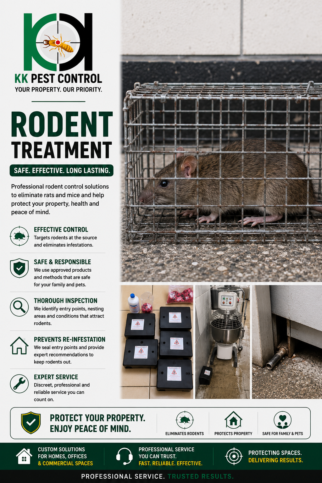 Rodent treatment service image